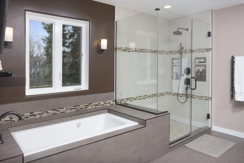 Modern Spa Master Bathroom - Anchorage, AK