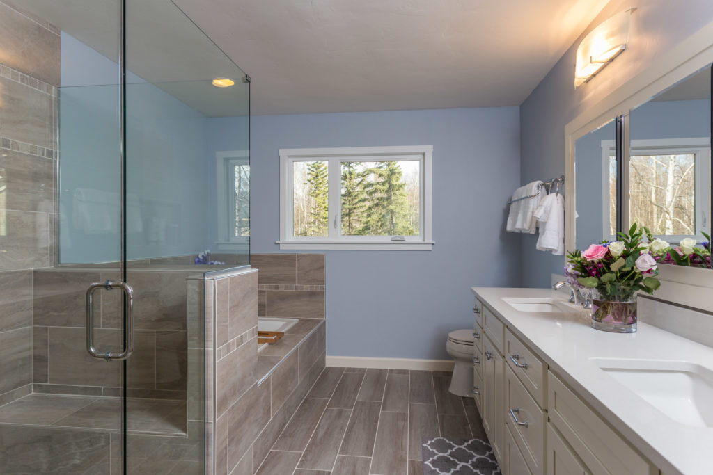 Casual Modern Master Bathroom Remodel - Anchorage, AK
